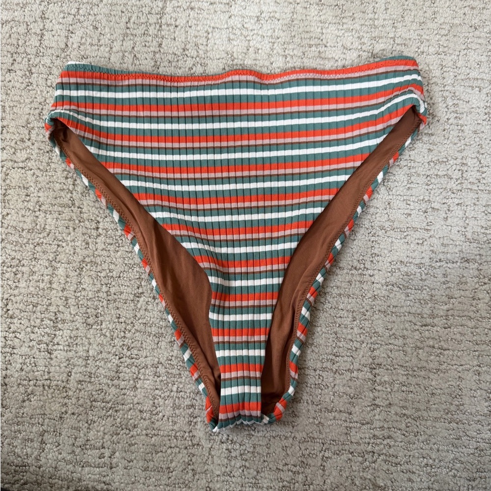 Aerie High-Cut Cheeky Bikini Bottom